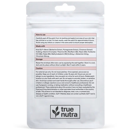 [First Order One-Time Bonus] FREE GLP-1 Patches